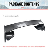 2022-2025 Subaru WRX STI Style Carbon Fiber Print Rear Trunk Spoiler ABS