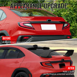 Rear Trunk Spoiler for Subaru WRX 2022-2025 STI Style Carbon Fiber Print ABS