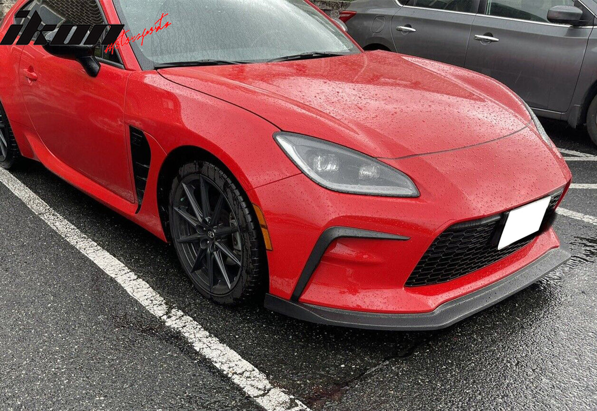 2022-2025 Toyota GR86 Coupe CS Style Unpainted Front Bumper Lip PU
