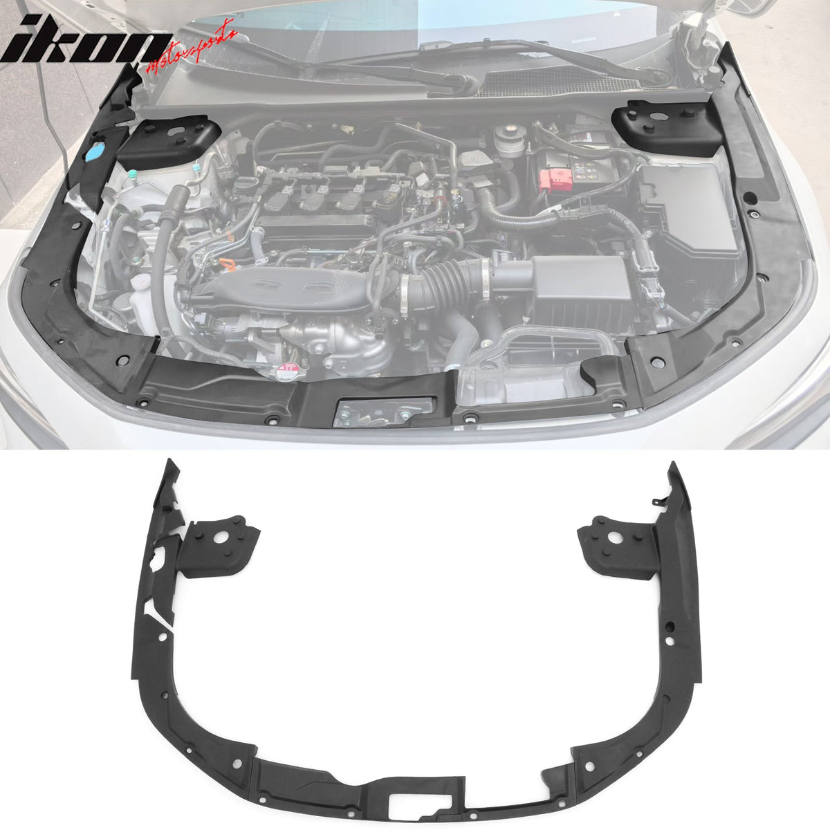 2022-2026 Honda Civic Black PP Engine Bay Type R Engine Valve Cover ABS