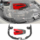 2022-2026 Honda Civic Black PP Engine Bay Type R Engine Valve Cover ABS