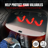 2022-2026 Hyundai Tucson Carbon Fiber Texture Rear Cargo Cover + 3D Trunk Mat