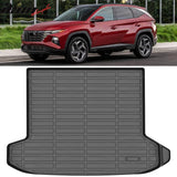 2022-2026 Hyundai Tucson Carbon Fiber Texture Rear Cargo Cover + 3D Trunk Mat
