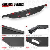 Rear Cargo Cover for Hyundai Tucson 2022-2026 Carbon Fiber Texture Retractable