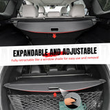 Rear Cargo Cover for Hyundai Tucson 2022-2026 Carbon Fiber Texture Retractable