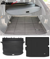 2022-2026 Mitsubishi Outlander & PHEV Rear Cargo Cover + 3D Trunk Mat
