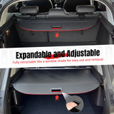 Rear Cargo Cover for Mitsubishi Outlander & PHEV 2022-2026 Carbon Fiber Texture