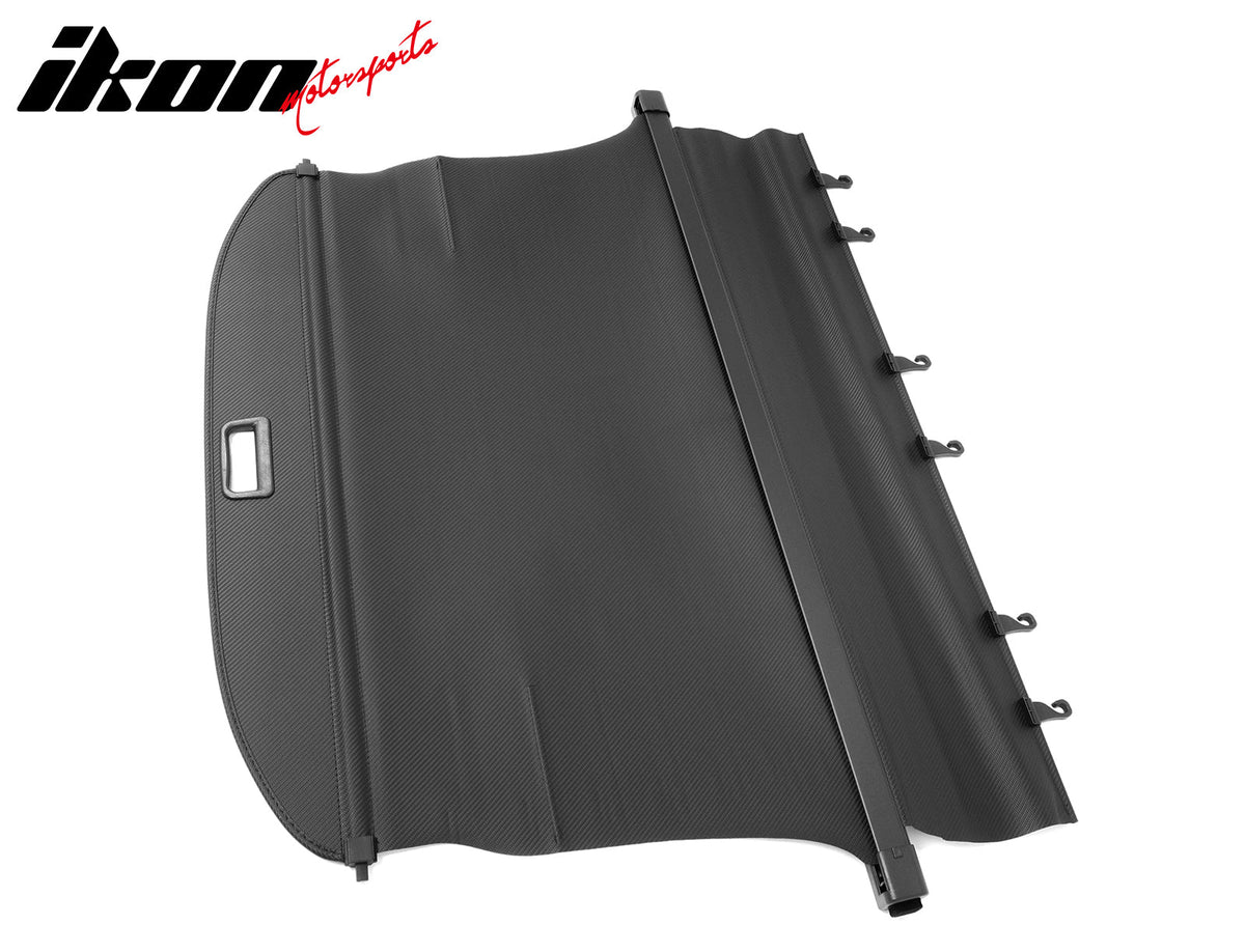 Rear Cargo Cover for Mitsubishi Outlander & PHEV 2022-2026 Carbon Fiber Texture