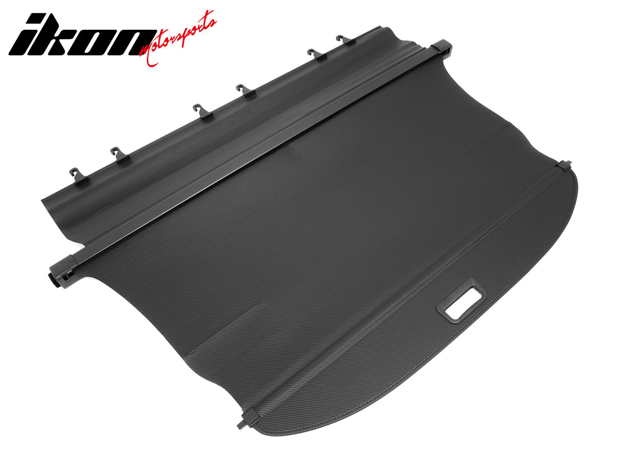 Rear Cargo Cover for Mitsubishi Outlander & PHEV 2022-2026 Carbon Fiber Texture