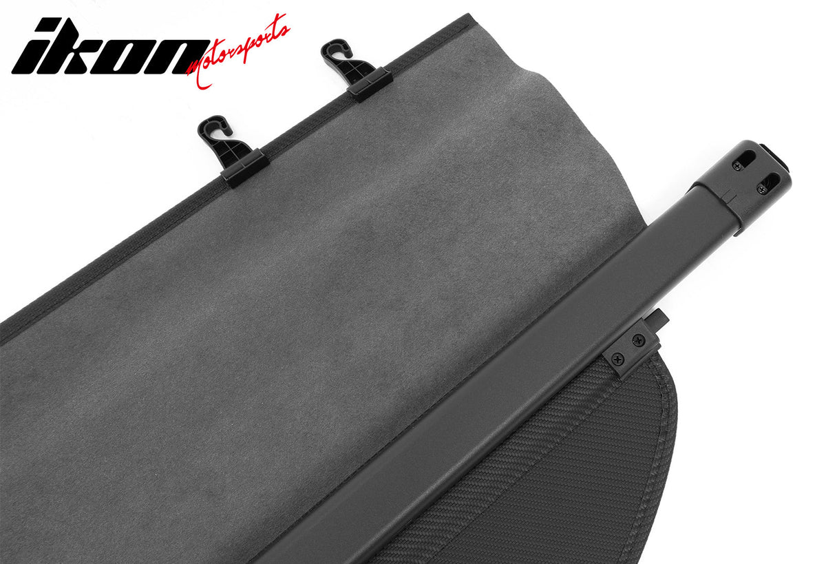 Rear Cargo Cover for Mitsubishi Outlander & PHEV 2022-2026 Carbon Fiber Texture