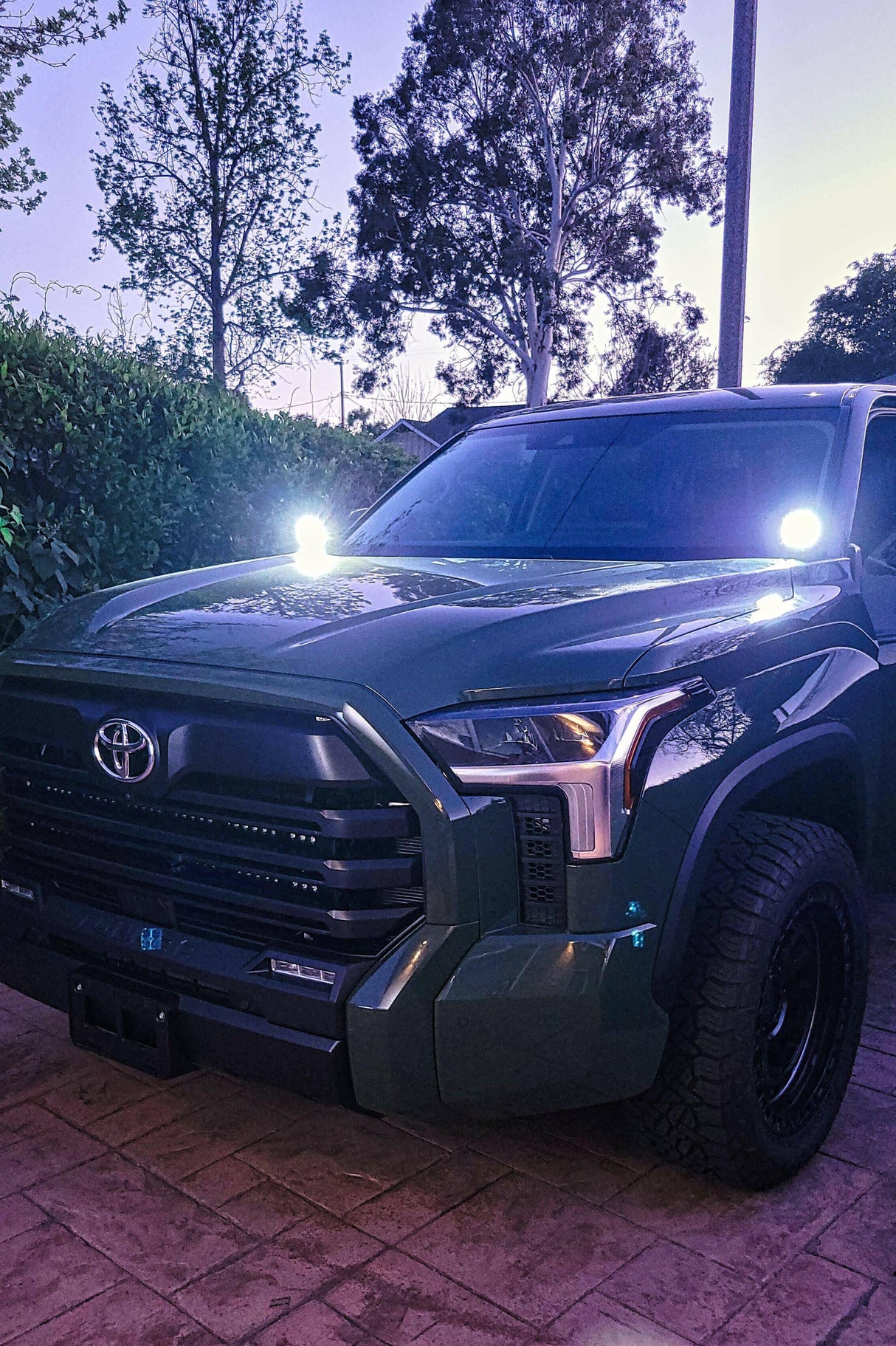 2022+ Toyota Tundra Hood Mount/Ditch Lights/Pillars