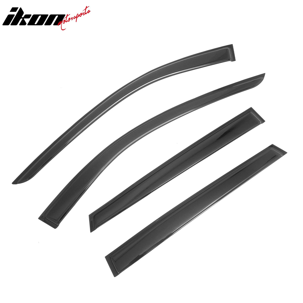 2022-2026 Infiniti QX60 Window Visors Smoke Acrylic Rain Sun Wind Deflectors Guard Shade 4PCS Set