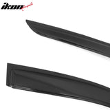 2022-2026 Infiniti QX60 Window Visors Smoke Acrylic Rain Sun Wind Deflectors Guard Shade 4PCS Set