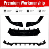 Rear Diffuser Lip for Subaru BRZ GR86 2022-2026 IKV1 Carbon Fiber Print PP