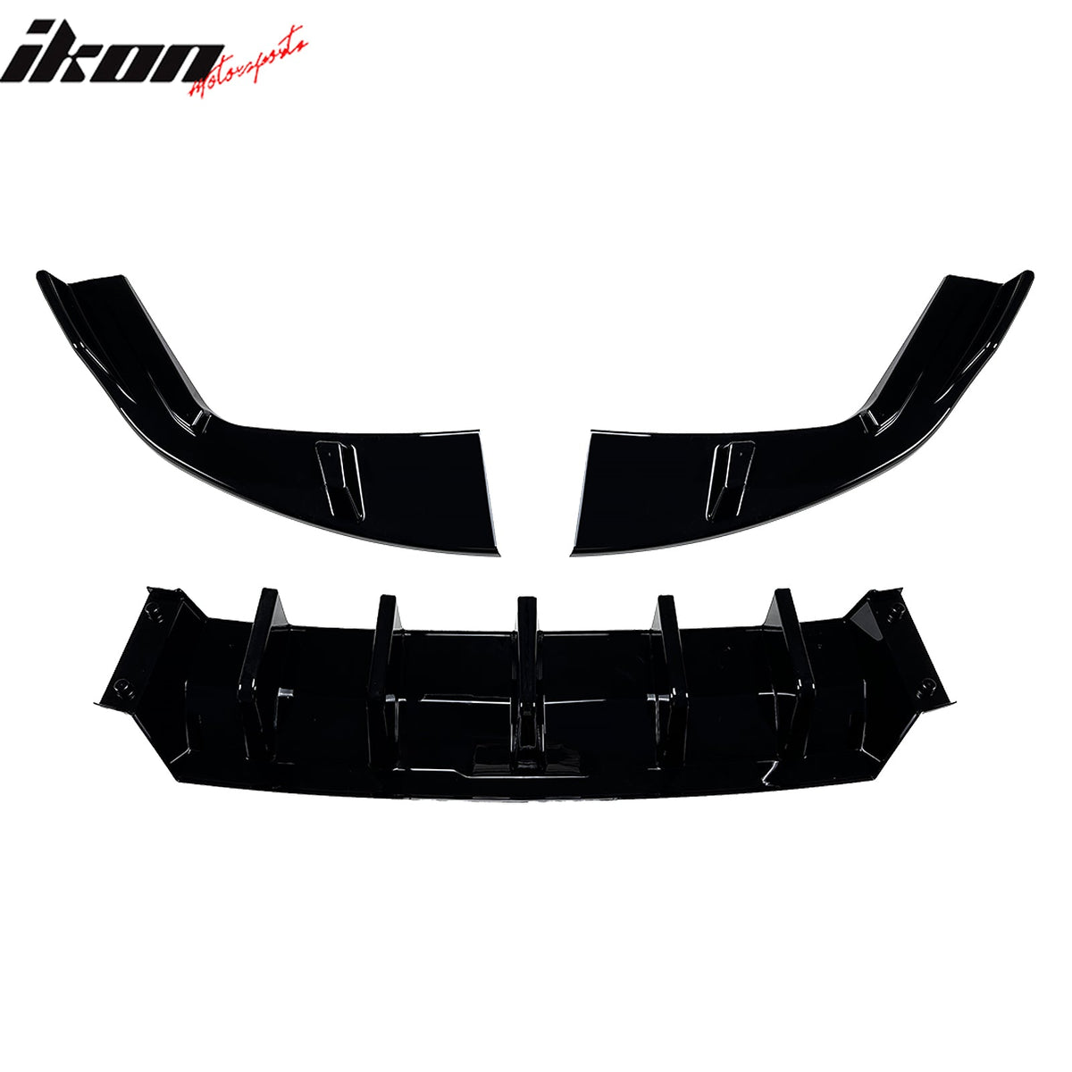 Rear Diffuser Lip for Subaru BRZ GR86 2022-2026 IKV1 Carbon Fiber Print PP