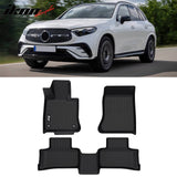 2023-2025 Benz GLC All Weather 3D Molded Floor Mats Carpets Liner TPE