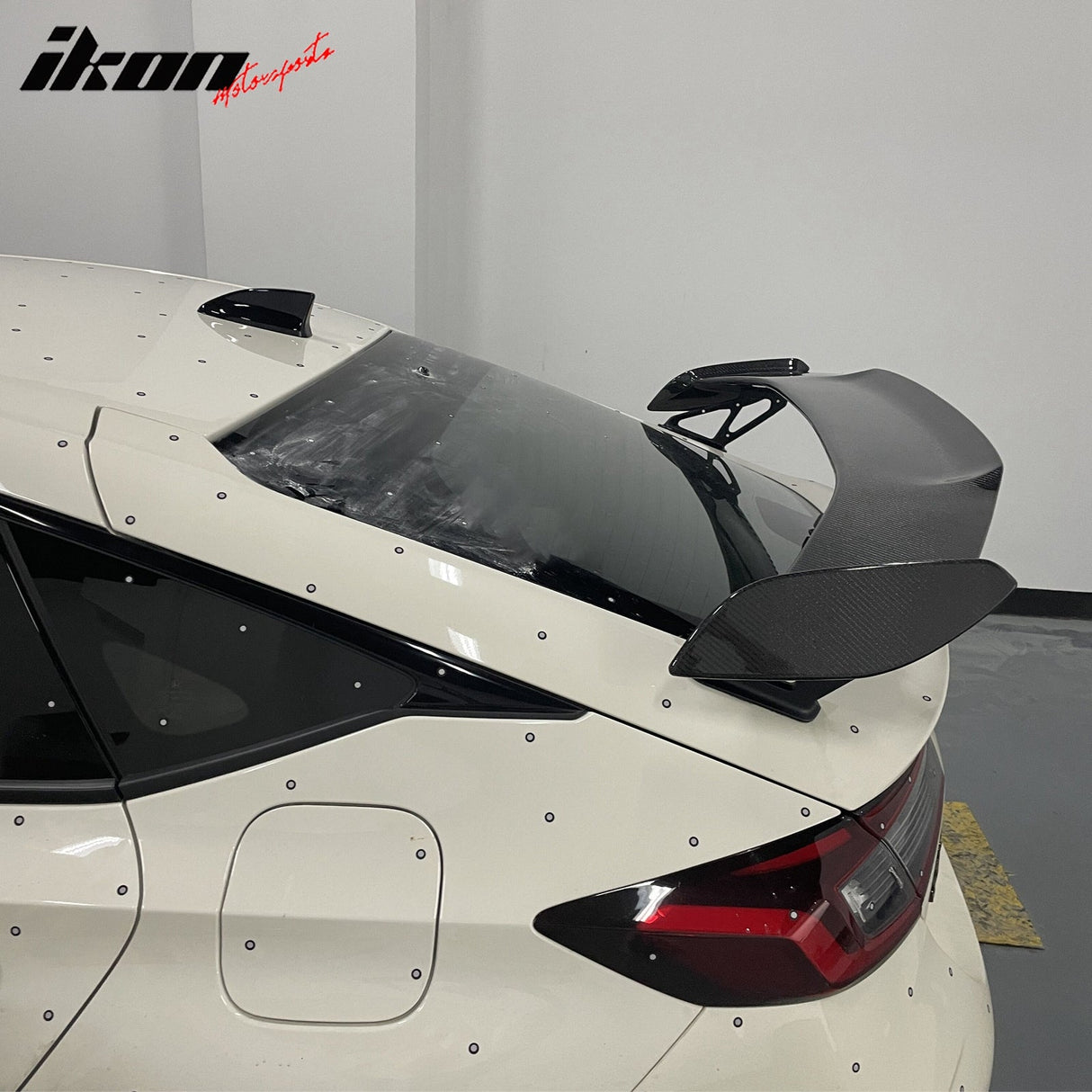 2023-2025 Honda Civic Type R Carbon Fiber Highkick Rear Spoiler Wing