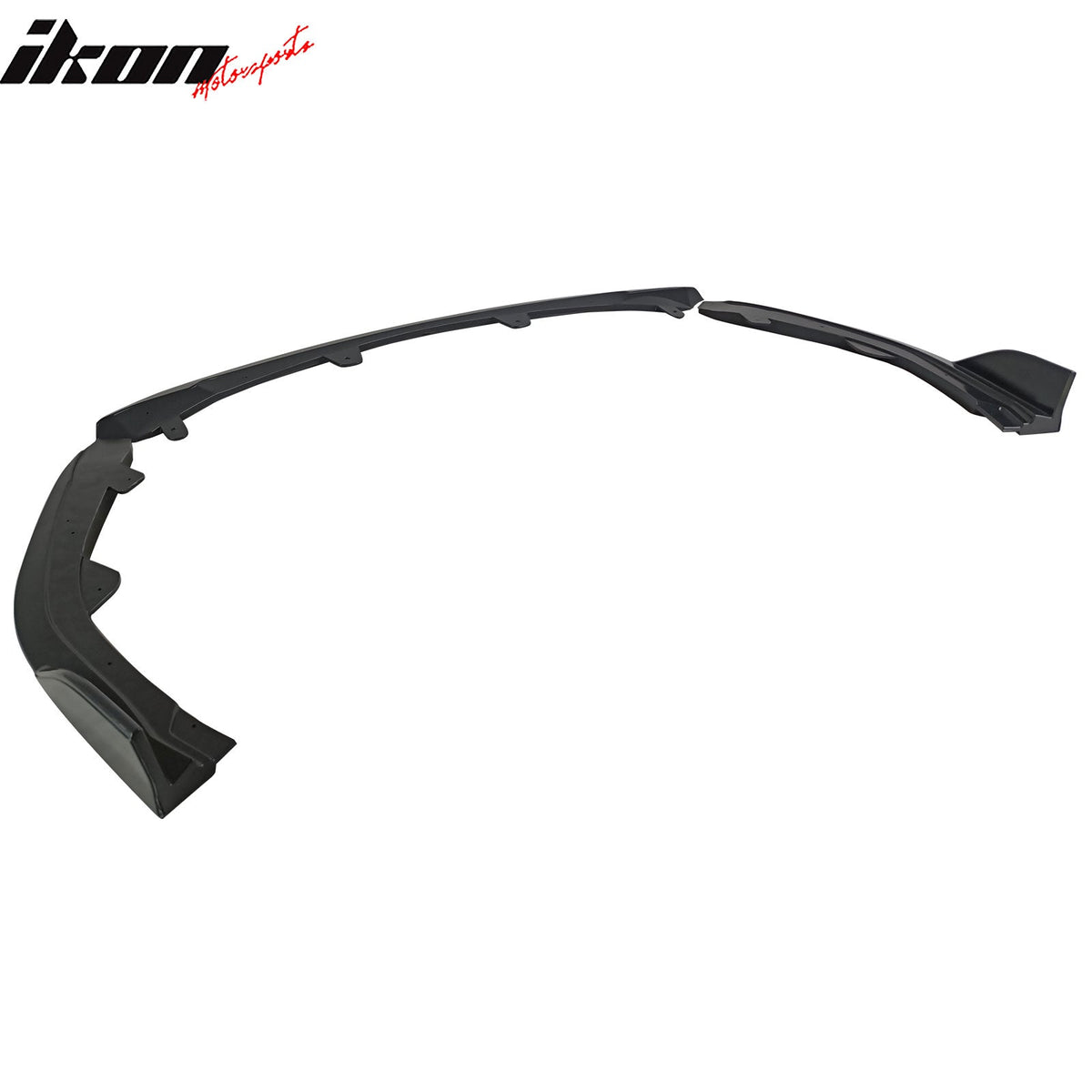 2023-2026 Toyota Corolla Hatchback Primer Black Front Bumper Lip 3PCS