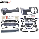 2023-2026 BMW G20 330i Front Rear Bumper Cover + Side Skirt (M3 Style)