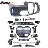 2023-2026 BMW G20 330i Front Rear Bumper Cover + Side Skirt (M3 Style)