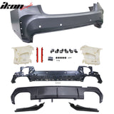 2023-2026 BMW G20 M340i Front Rear Bumper Cover + Side Skirt(M3 Style)