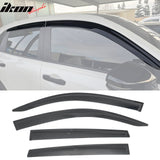 2023-2026 Honda HR-V Window Visors Smoke Acrylic Rain Sun Wind Deflectors Side Door Guard 4PCS Set