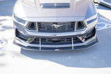 Ford Mustang Carbon Fiber Dark Horse Base Front Wind Splitter 2024 - 2024