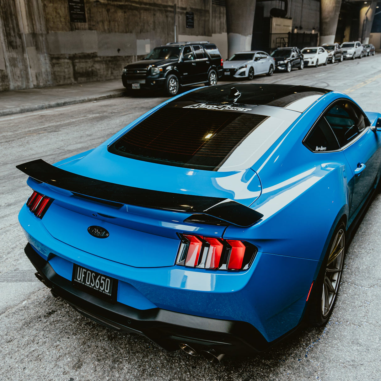 2024-2025 Mustang S650 Euro Style Taillights Amber Turn Signal Sequential