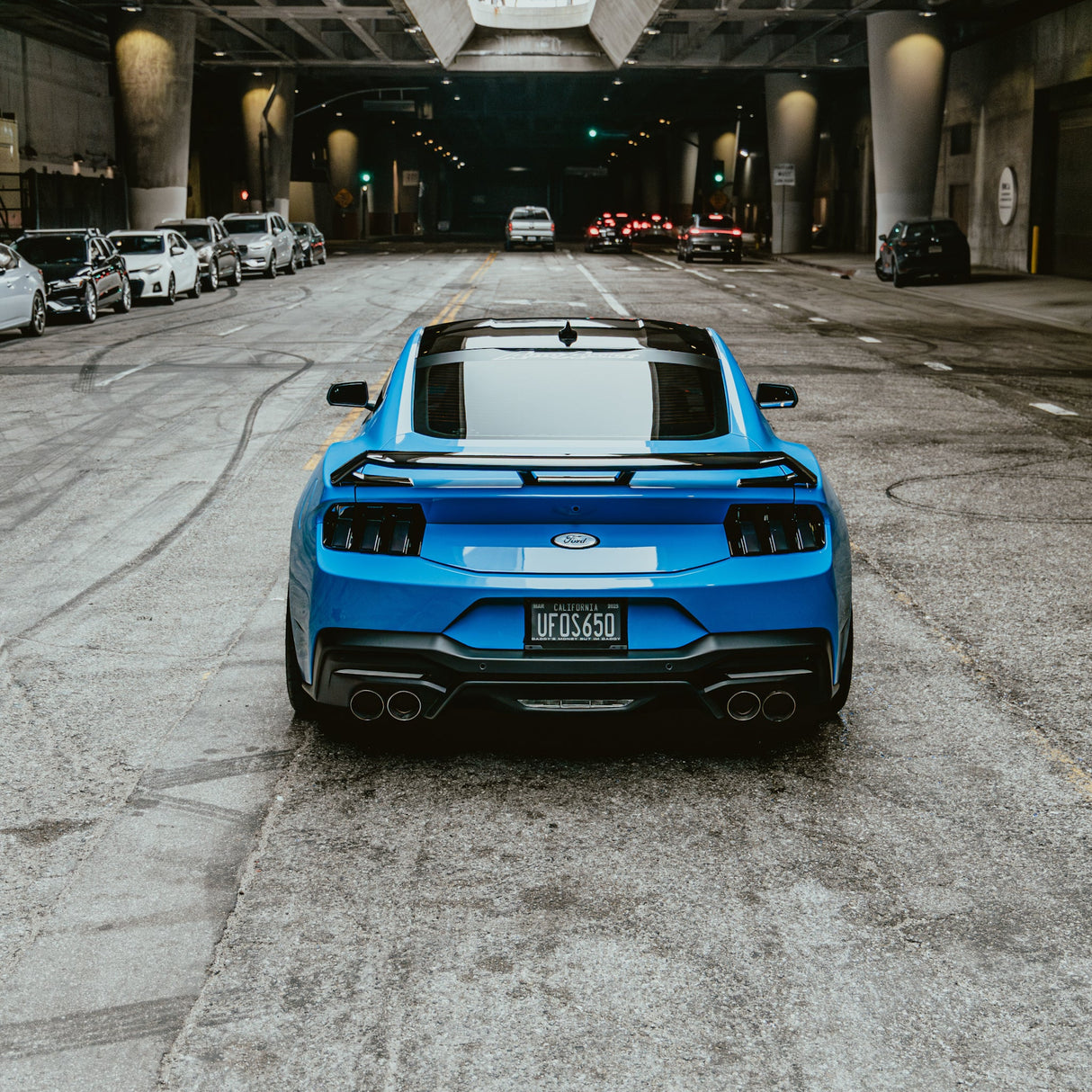 2024-2025 Mustang S650 Euro Style Taillights Amber Turn Signal Sequential