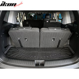 2024-2025 Hyundai Santa Fe Trunk Mat W/ Backrest Rear Seat Liner Black