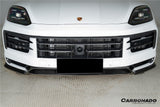 2023-2026 Porsche 9Y3 Cayenne S E-Hybrid Coupe OEM Style Dry Carbon Fiber Front Lip