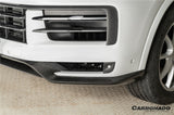2023-2026 Porsche 9Y3 Cayenne S E-Hybrid Coupe OEM Style Dry Carbon Fiber Front Lip