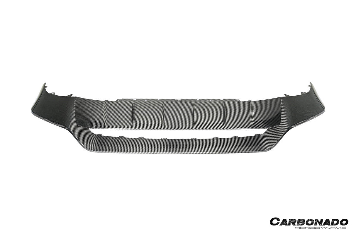 2023-2026 Porsche 9Y3 Cayenne S E-Hybrid Coupe OEM Style Dry Carbon Fiber Front Lip