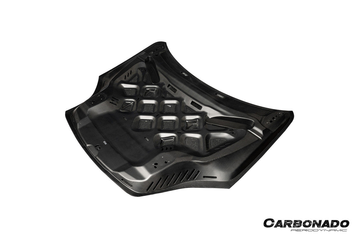 2024-2025 Porsche 9Y0.2 Cayenne S   Coupe    E-Hybrid KT Style Dry Carbon Fiber Hood