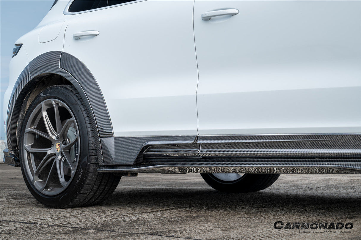 2024-2025 Porsche 9Y0.2 Cayenne S   Coupe    E-Hybrid MSY Style Dry Carbon Fiber Wide Body Kit