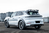 2018-2026 Porsche 9Y0 9Y3 Cayenne S Coupe E-Hybrid MSY Style Dry Carbon Fiber Rear Lip Diffuser