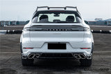 2018-2026 Porsche 9Y0 9Y3 Cayenne S Coupe E-Hybrid MSY Style Dry Carbon Fiber Rear Lip Diffuser