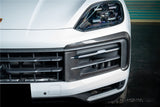 2023-2026 Porsche Cayenne 9YA 9Y0 9YB Autoclave Carbon Fiber Front Bumper Vent Trims Carbonado (MSY) Fits: Cayenne, Active,  E-Hybrid, Coupé, Coupé E-Hybrid