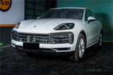 2024-2025 Porsche 9Y0.2 Cayenne S   Coupe     E-Hybrid OEM Style Dry Carbon Fiber Front Bumper Side Vent Cover
