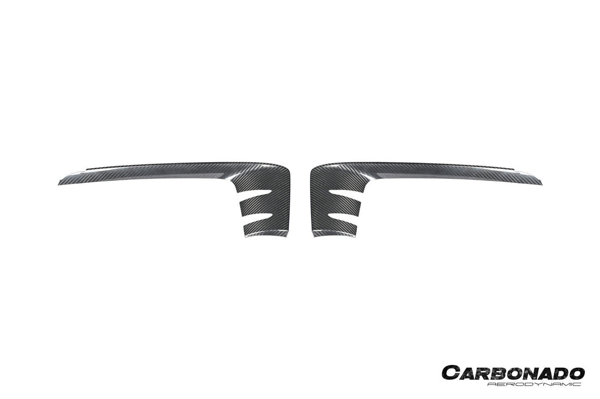 2024-2025 Porsche 9Y0.2 Cayenne S   Coupe     E-Hybrid OEM Style Dry Carbon Fiber Front Bumper Side Vent Cover