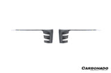 2024-2025 Porsche 9Y0.2 Cayenne S   Coupe     E-Hybrid OEM Style Dry Carbon Fiber Front Bumper Side Vent Cover