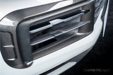 2023-2026 Porsche Cayenne 9YA 9Y0 9YB Autoclave Carbon Fiber Front Bumper Vent Trims Carbonado (MSY) Fits: Cayenne, Active,  E-Hybrid, Coupé, Coupé E-Hybrid