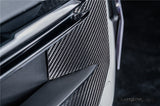 2024-2025 Porsche 9Y0.2 Turbo GT OEM Style Dry Carbon Fiber Front Bumper Side Vent Cove