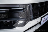 2024-2025 Porsche 9Y0.2 Turbo GT OEM Style Dry Carbon Fiber Front Bumper Side Vent Cove