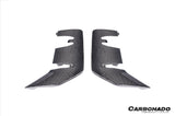 2024-2025 Porsche 9Y0.2 Turbo GT OEM Style Dry Carbon Fiber Front Bumper Side Vent Cove