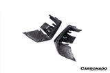 2024-2025 Porsche 9Y0.2 Turbo GT OEM Style Dry Carbon Fiber Front Bumper Side Vent Cove
