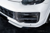 2024-2025 Porsche 9Y0.2 Turbo GT OEM Style Dry Carbon Fiber Front Bumper Side Vent Cove