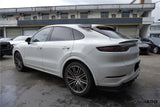 2018-2025 Porsche 9Y0 9YB Cayenne S, GTS, E-Hybrid Coupe Only KT Style Dry Carbon Fiber Roof Spoiler