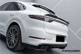 2018-2025 Porsche 9Y0 9YB Cayenne S    GTS    E-Hybrid Coupe Only KT Style Dry Carbon Fiber Trunk Spoiler