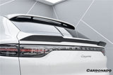 2018-2025 Porsche 9Y0 9YB Cayenne S    GTS    E-Hybrid Coupe Only KT Style Dry Carbon Fiber Trunk Spoiler
